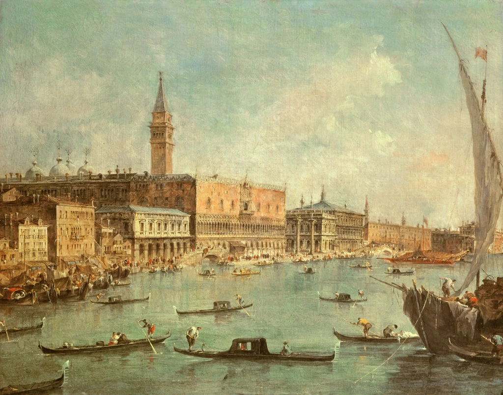 Il Palazzo Ducale e il Molo dal bacino di San Marco - National Gallery, London